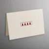 Baumquartett 25 Weihnachtskarten im Set