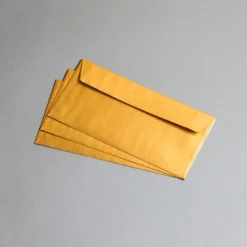 Briefumschläge Gold DIN lang