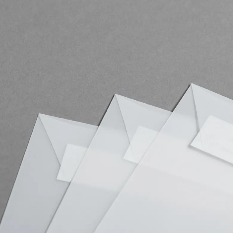 Briefumschläge Transparent Premium DIN C4 haftklebend
