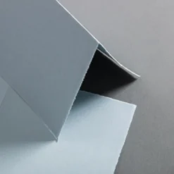 Büttenkarten hochdoppelt French Blue 113 x 175 mm