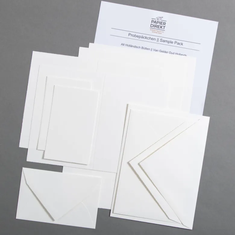 Büttenpapier Alt Holländisch Probepäckchen