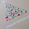 Bunte Weihnacht 25 Weihnachtskarten im Set