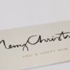 Christmas Lettering 25 Weihnachtskarten im Set