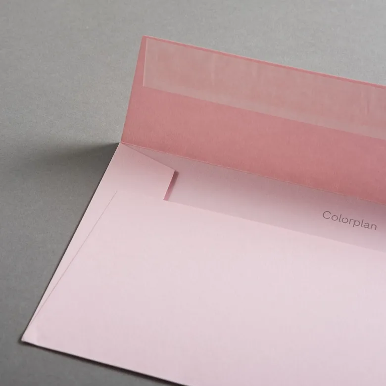 Colorplan Briefumschläge DIN lang Rosa