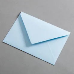 Colorplan Briefumschläge DIN B6 nassklebend spitze Klappe Hellblau