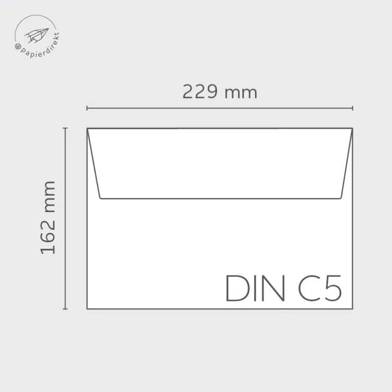 Colorplan Briefumschläge DIN C5 Rost