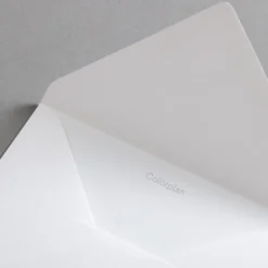 Colorplan Briefumschläge DIN B6 nassklebend spitze Klappe Altweiß