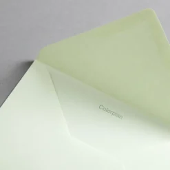 Colorplan Briefumschläge DIN B6 nassklebend spitze Klappe Pistaziengrün