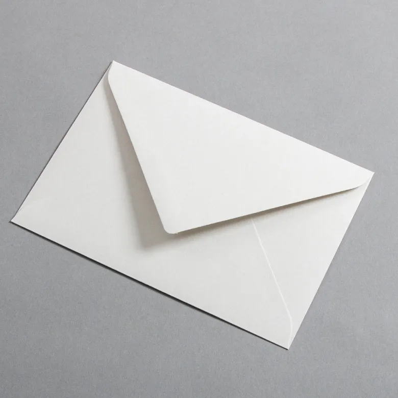 Colorplan Briefumschläge DIN B6 nassklebend spitze Klappe Kieselgrau