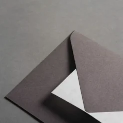 Colorplan Briefumschläge DIN B6 spitze Klappe Dunkelgrau