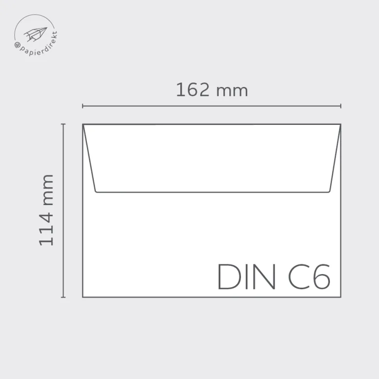 Colorplan Briefumschläge DIN C6 Kobaltblau