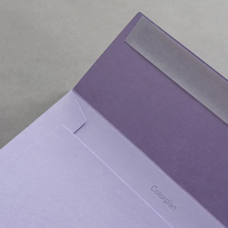 Colorplan Briefumschläge DIN C5 Lavendel
