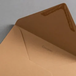 Colorplan Briefumschläge DIN B6 nassklebend spitze Klappe Cappuccino