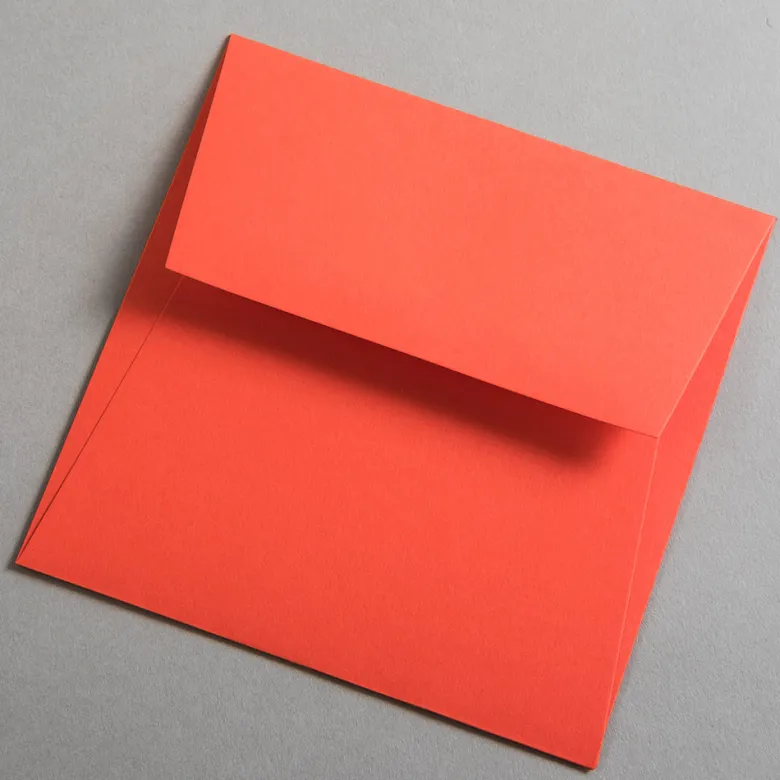 Colorplan Briefumschläge 155x155 mm Hellrot