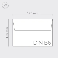 Colorplan Extracted Briefumschläge DIN B6