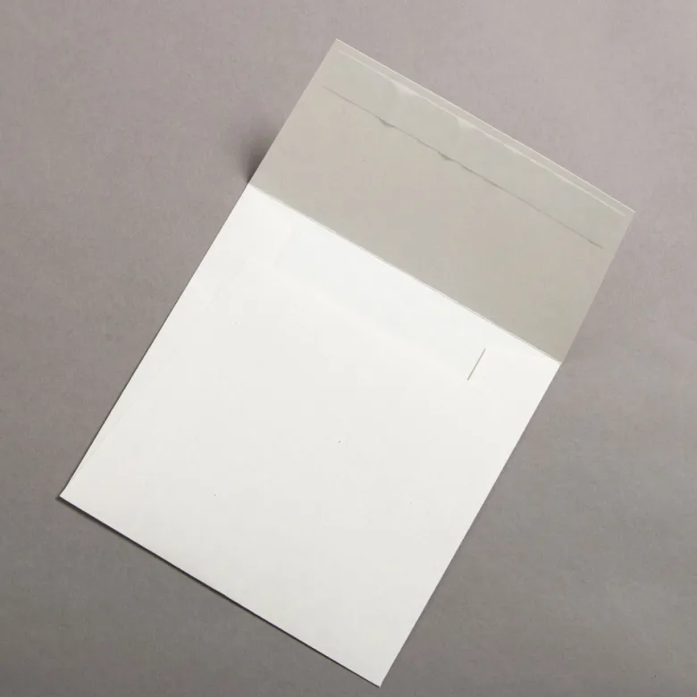 Colorplan Extracted Briefumschläge 155 x 155 mm Kalk Weiß
