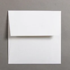 Colorplan Extracted Briefumschläge 155 x 155 mm Kiesel Weiß