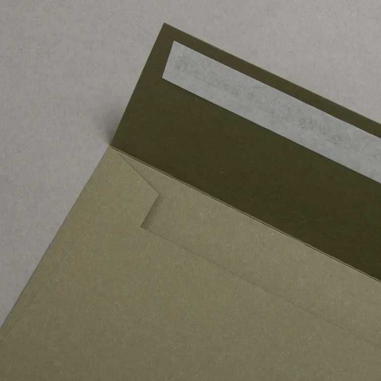 Colorplan Extracted Briefumschläge DIN B6 Khaki Grün
