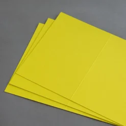 Colorplan Karten Sonnengelb DIN B6 hochdoppelt 169 x 120 mm
