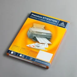 Etiketten Transparent - 25 Blatt