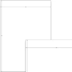 Etiketten Weiß - 210 x 297 mm