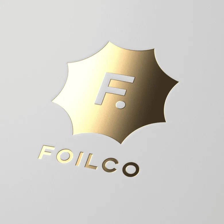 Foilco Prägefolie Gold glänzend 15 cm Breite