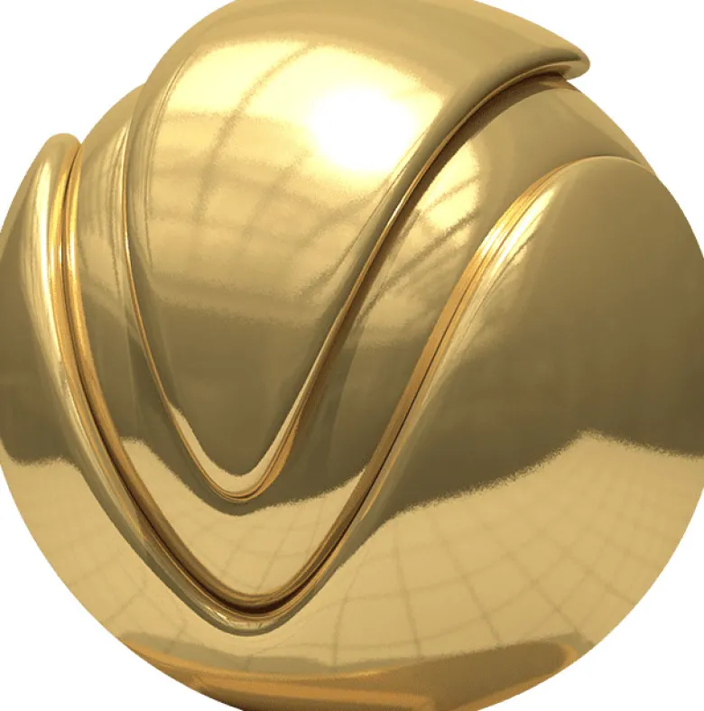 Foilco Prägefolie Gold matt 15 cm Breite