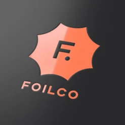 Foilco Prägefolie Neon Orange 15 cm Breite