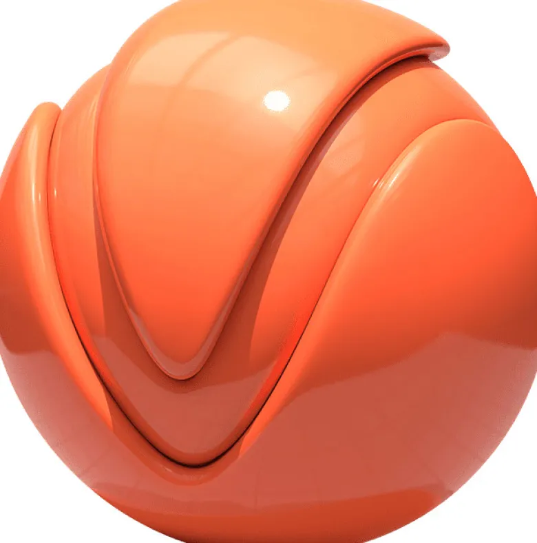 Foilco Prägefolie Neon Orange 15 cm Breite
