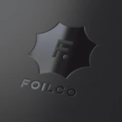 Foilco Prägefolie Schwarz 15 cm Breite