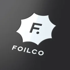Foilco Prägefolie Weiß 15 cm Breite
