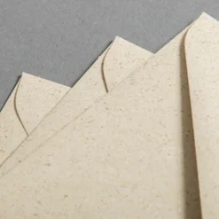 Graspapier Briefumschläge DIN B6 125 x 176 mm nassklebend