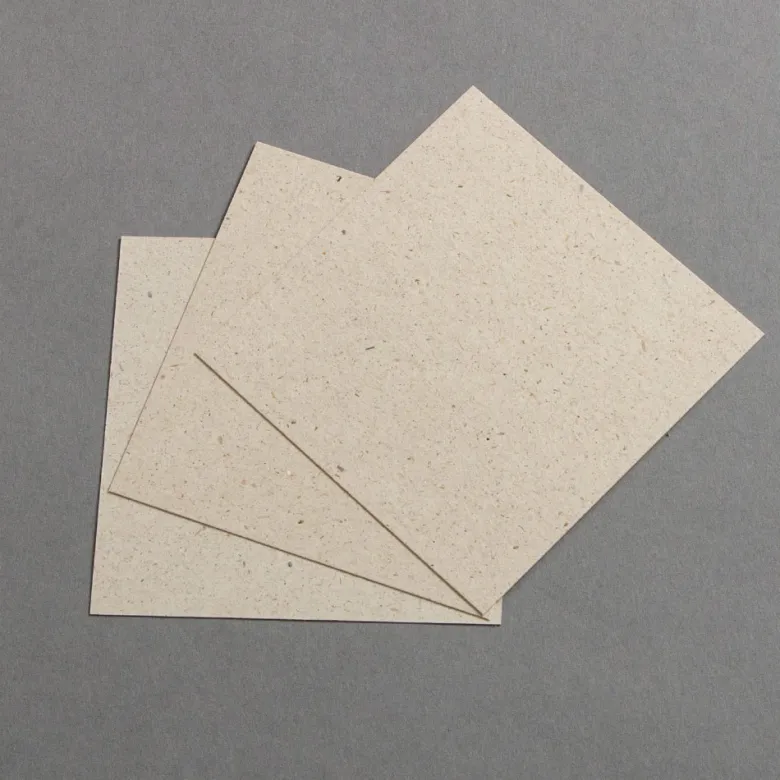 Graspapier Karten 90 x 90 mm einfach
