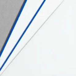 HS Luxury Papers Briefumschläge DIN C6 blau gerändert