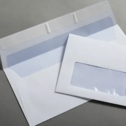 Jupp Briefumschläge weiß recycling DIN lang mit Fenster