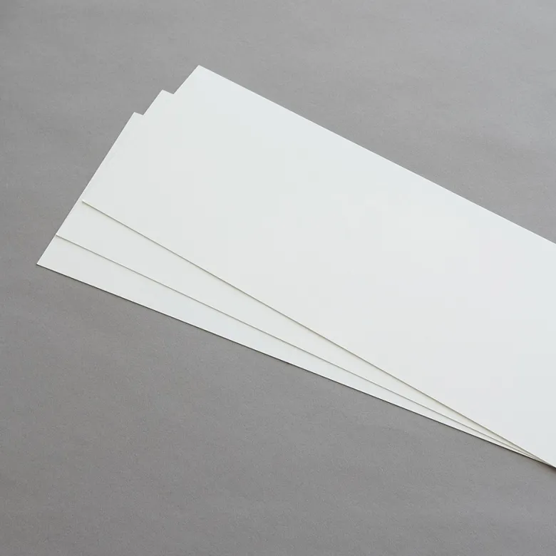 Karten DIN B6 querdoppelt 120 x 169 mm Cremeweiß