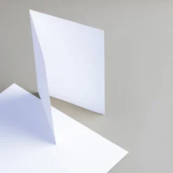 Karten Weiß A5 hochdoppelt 250 g/m²