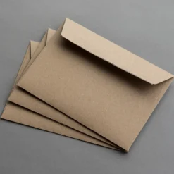 Kraftpapier Muskat Briefumschläge DIN C5 haftklebend