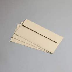 Kraftpapier Muskat Briefumschläge DIN lang haftklebend