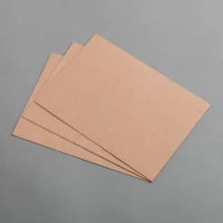 Kraftpapier Muskat Karten DIN B6 einfach 118 x 168 mm