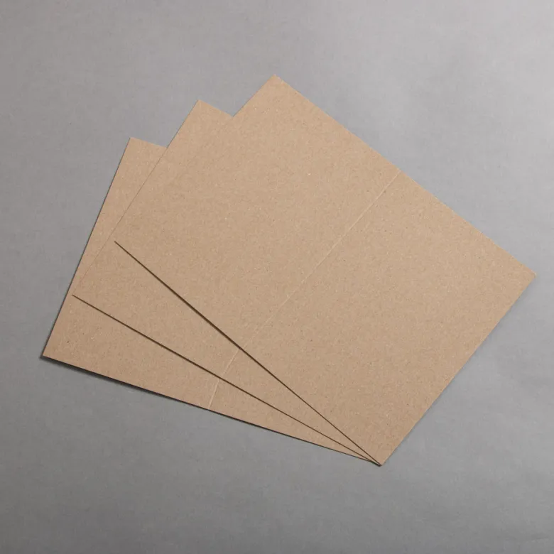 Kraftpapier Muskat Karten DIN A6 hochdoppelt