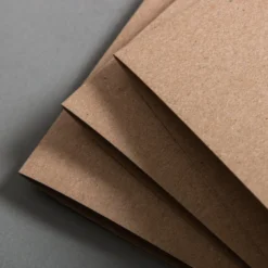 Kraftpapier Muskat Karten DIN B6 hochdoppelt 118 x 168 mm