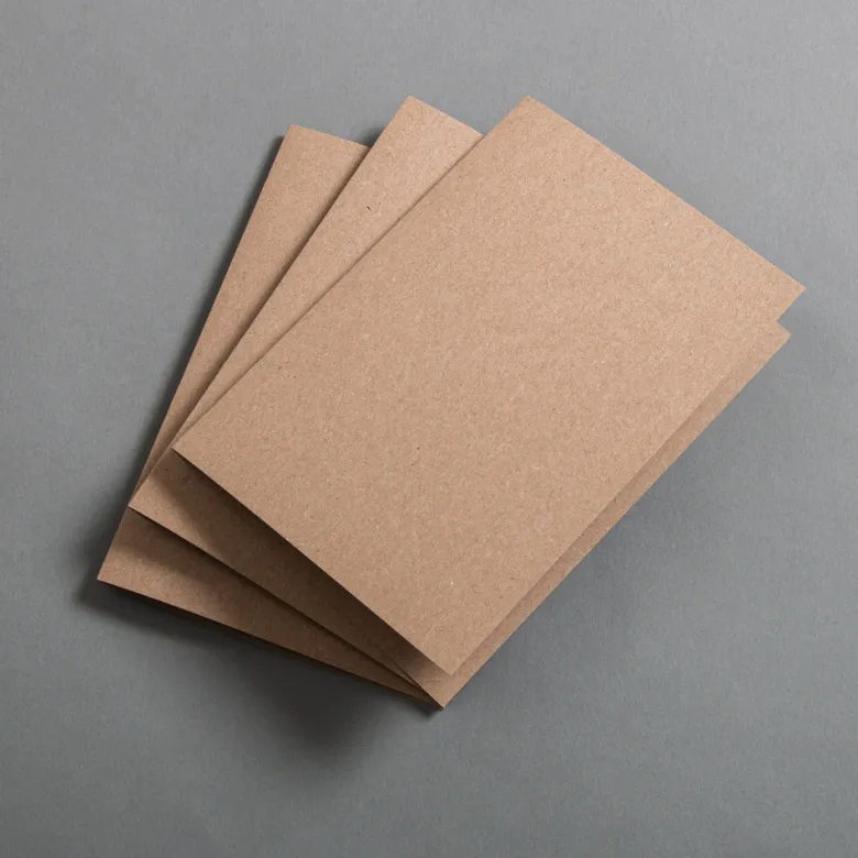 Kraftpapier Muskat Karten DIN B6 hochdoppelt 118 x 168 mm