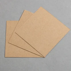 Kraftpapier Muskat Karten einfach 90 x 90 mm