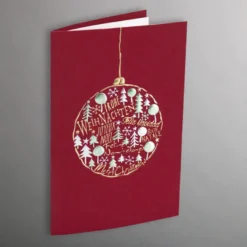Kugelglanz 25 Weihnachtskarten im Set