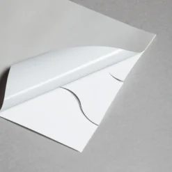 Laserdruckerfolie Silber, selbstklebend, DIN A4, 10 Blatt