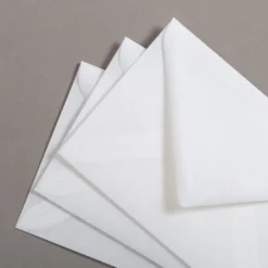 Lucida Transparent Briefumschläge DIN B6 Pergament Weiß