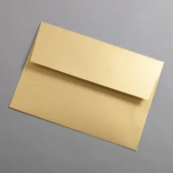 Majestic Metall Briefumschläge DIN C5 Real Gold