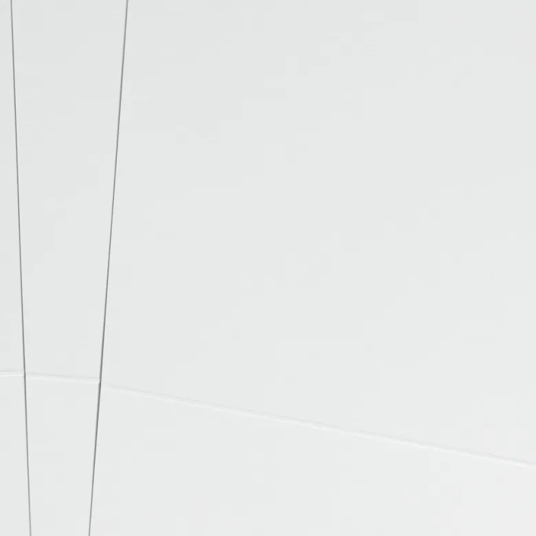 Metallic schimmernd Klappkarten 150 x 150 mm Weiß Silberschimmer
