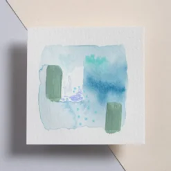 Mixed Media Karten Naturweiß 90 x 90 mm einfach